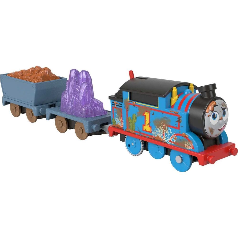 Cavernas de cristal Toy Train Thomas & Friends com carga de mais de 3 anos