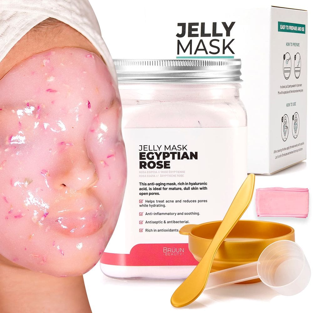 Máscara de gelatina BRÜUN Peel-Off Egyptian Rose 680ml para 30-35 usos