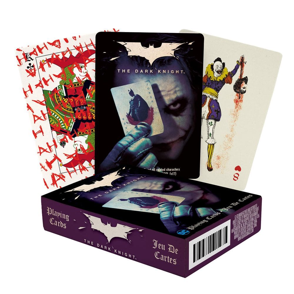 Cartas de baralho AQUARIUS DC Comics Joker Dark Knight Themed