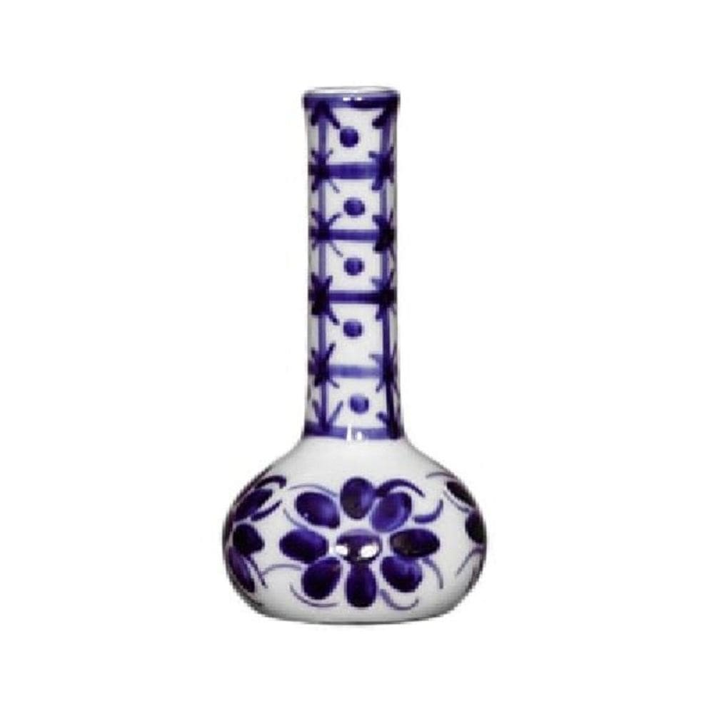 Vaso Solitario Colonial feito e Pintado a mão Monte Sião