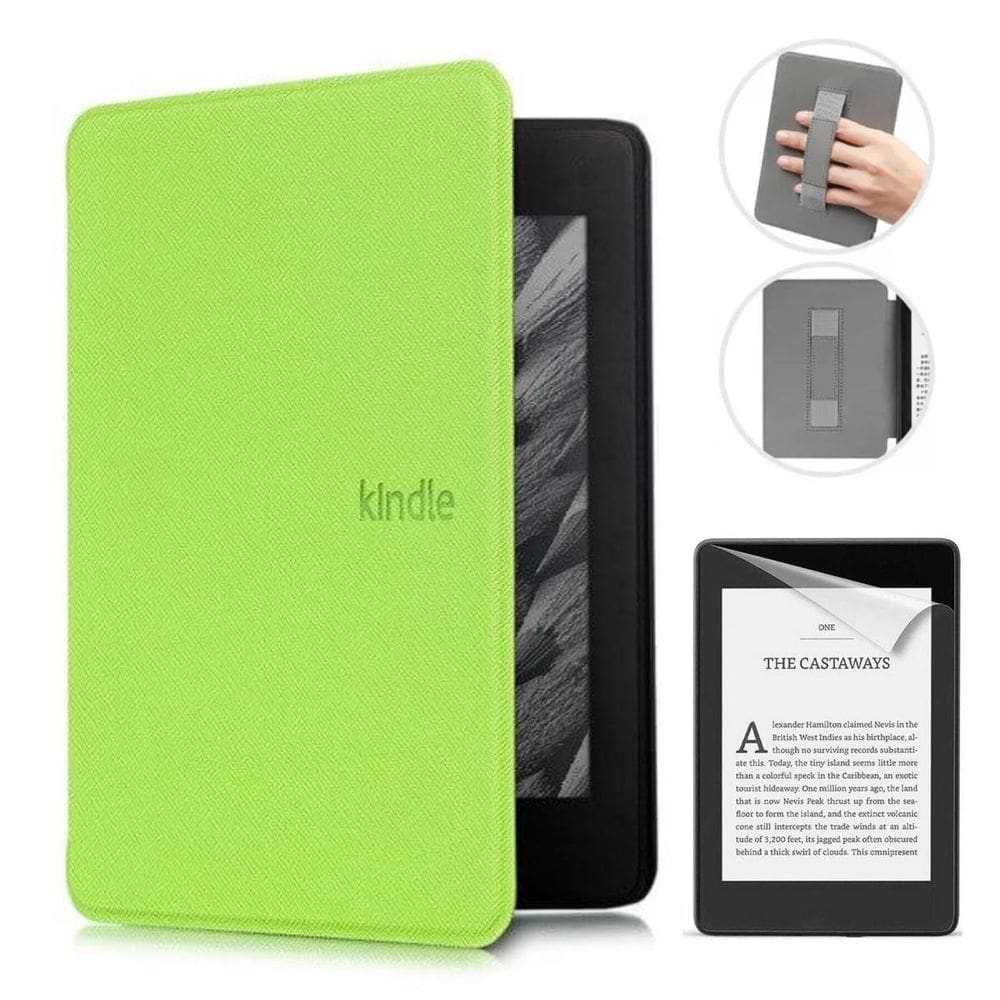 Case Magnética Alça Para Kindle 12 Geração Sa568B +Película