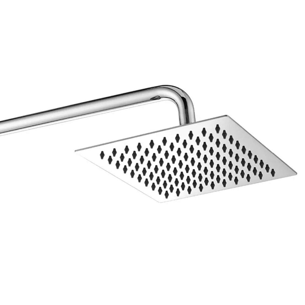 Chuveiro Ducha Inox Quadrado 20X20 Cromado Banheiro E