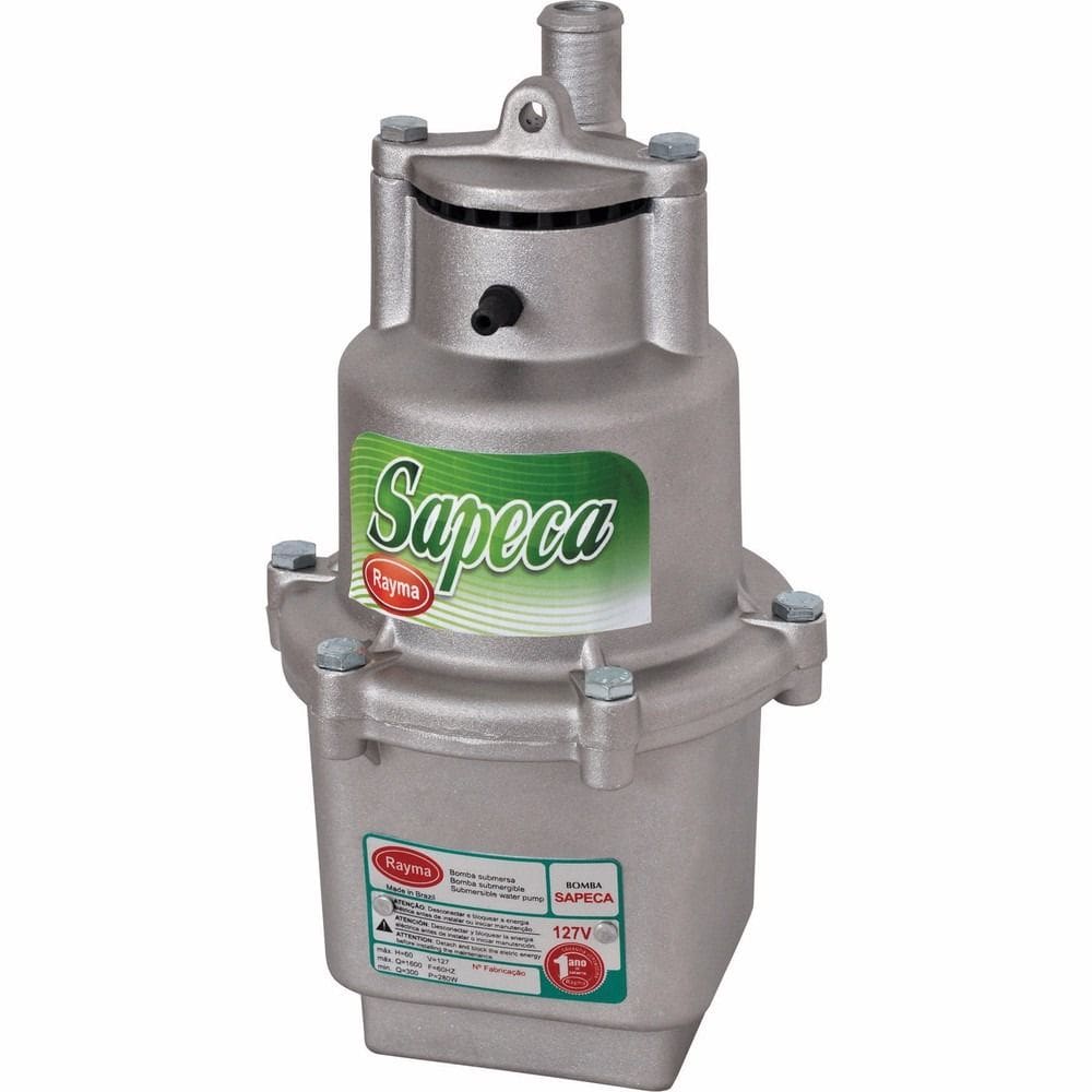 Bomba Submersa 280W - Abastecimento Água - 320 a 1400 L/h