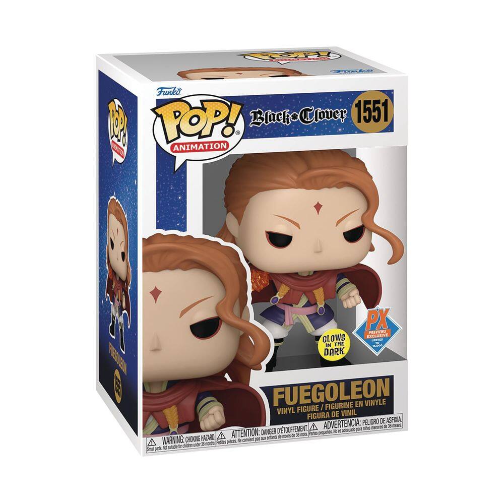 Figura Funko Pop! Animação Black Clover Fuegoleon Vermillion