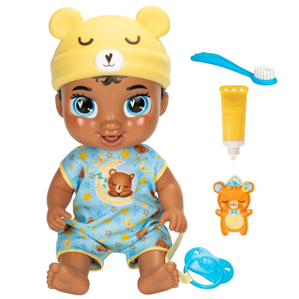 Boneca Baby Alive Lil Dreamer Snoozer Bear Sleepy Boy