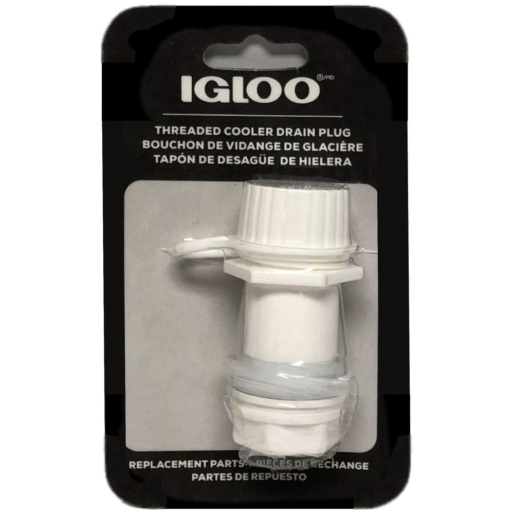 Bujão de drenagem rosqueado de substituição para refrigeradores Igloo