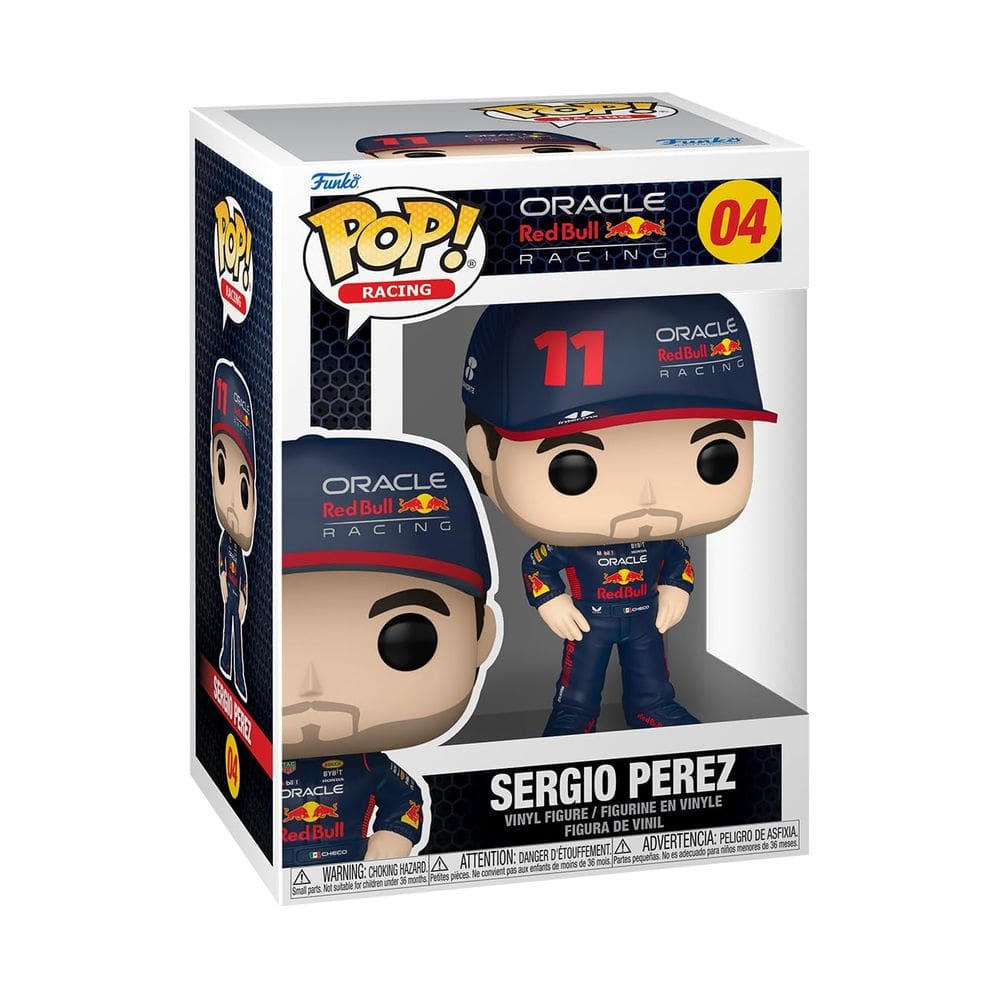 Boneco de vinil Funko Pop! Corrida Sergio Perez