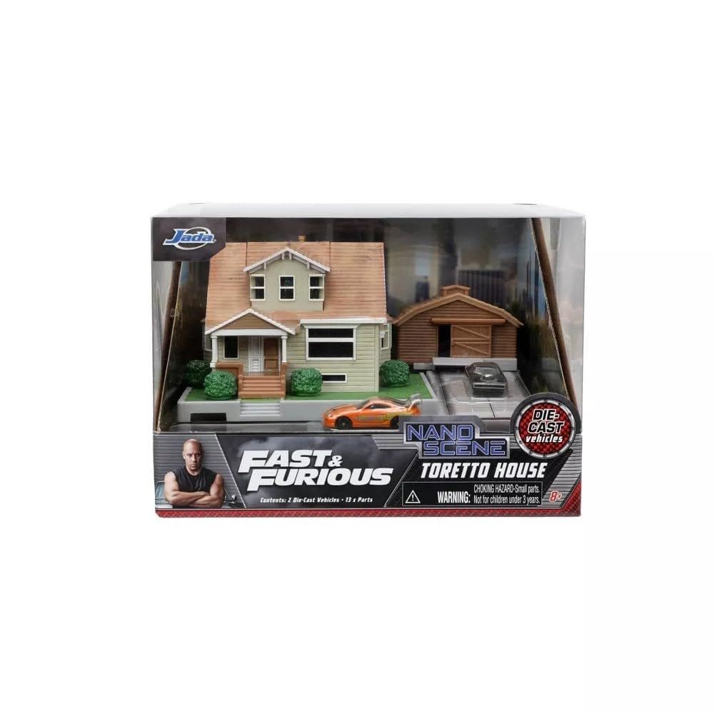 Toy Nano Scene Jada Toys Fast & Furious Dom Toretto`s House