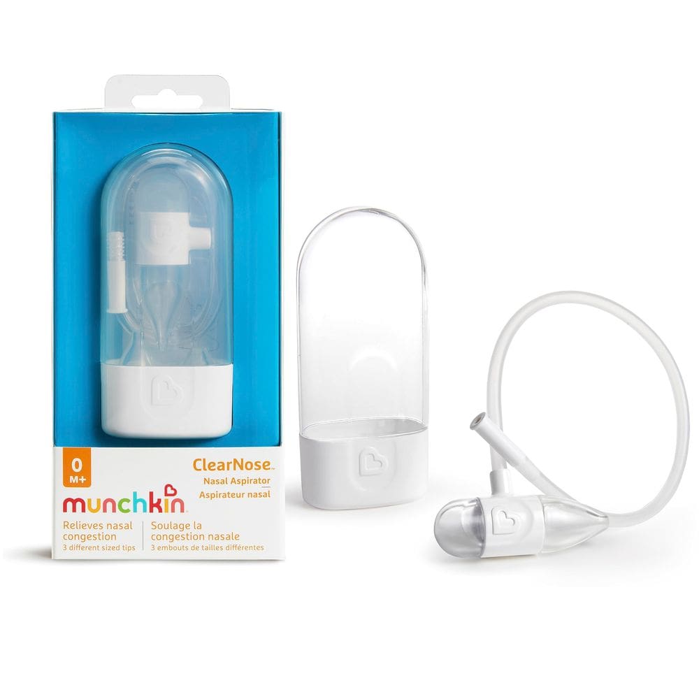 Aspirador Nasal Munchkin Clear Nose Baby - Branco