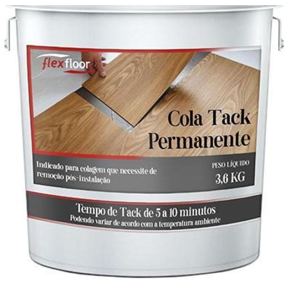 Cola Tack Permanente Flexfloor 3,6Kg