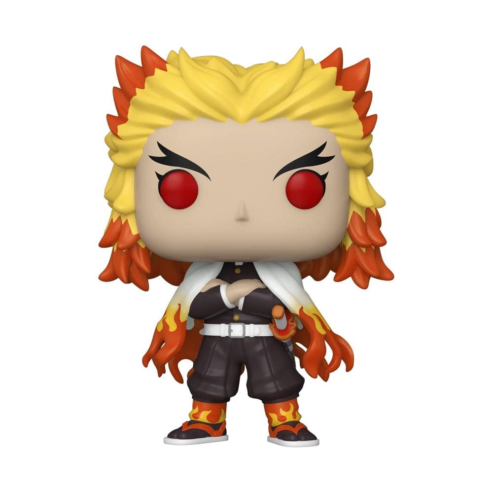 Figura do Matador de Demônios Kyojuro Rengoku da Animação Funko Pop