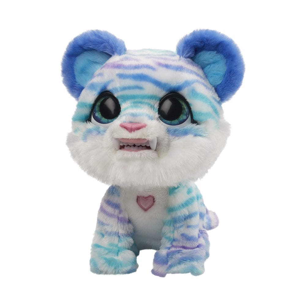Brinquedo de pelúcia interativo para animais de estimação FurReal North Sabertooth Kitty