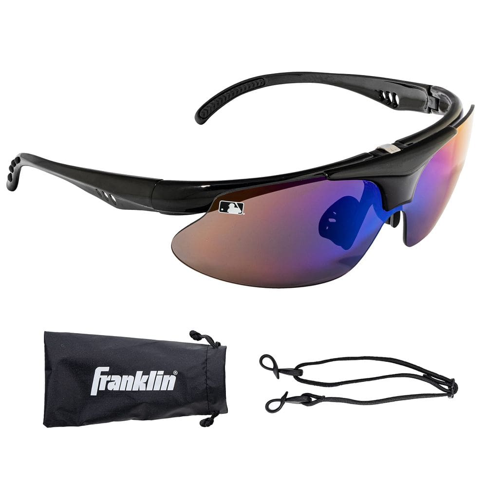 Óculos de sol Franklin Sports MLB Flip Up Baseball Black 60mm