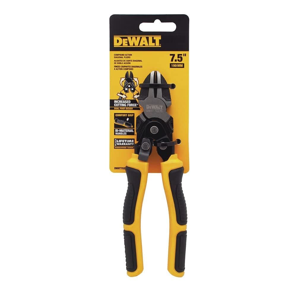Alicate diagonal de ação composta DEWALT DWHT70275