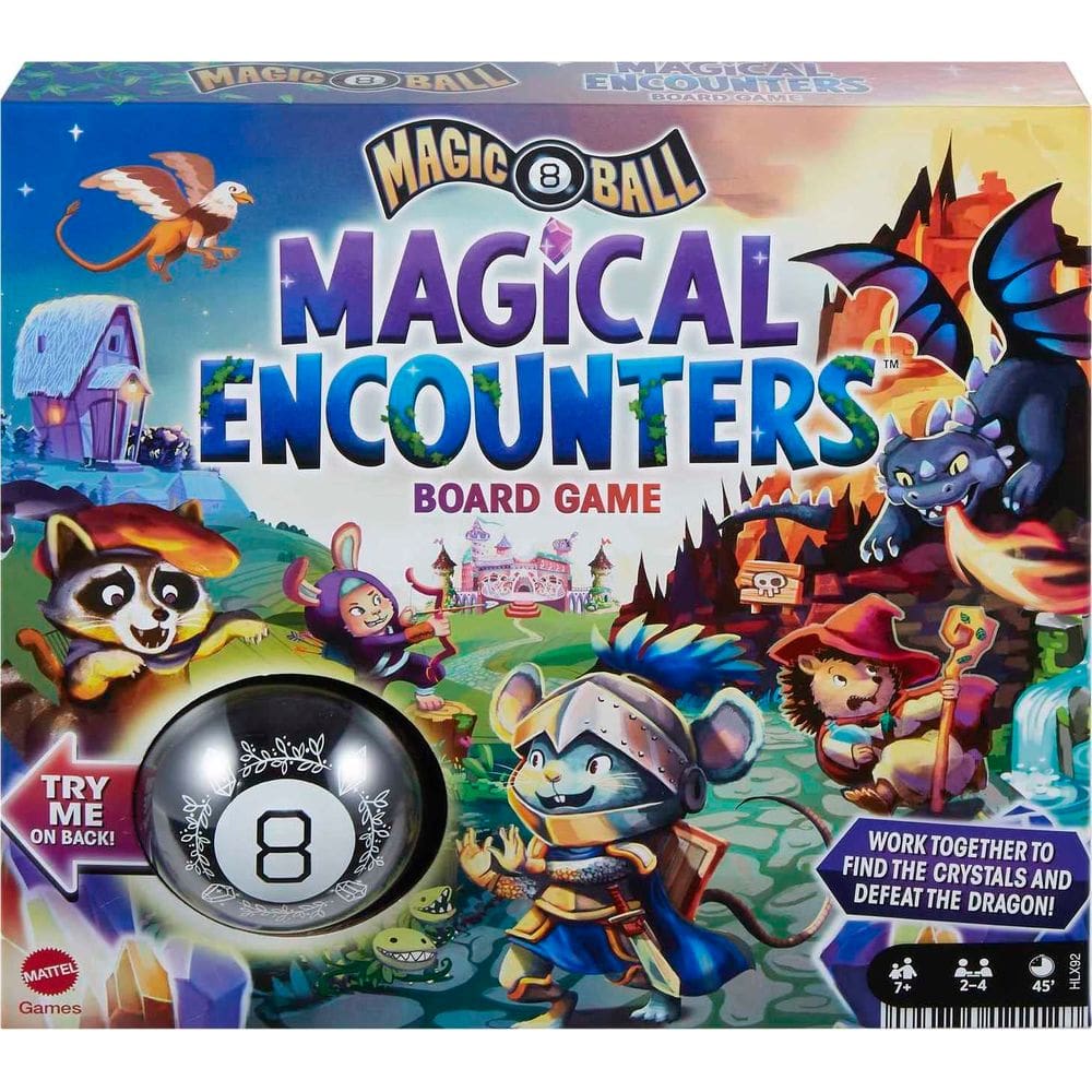 Jogo de Tabuleiro Mattel Games Magic 8 Ball Magical Encounters Kids
