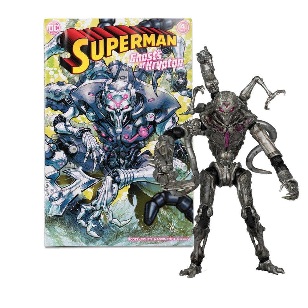 Figura de ação McFarlane Toys DC Direct Page Punchers Brainiac