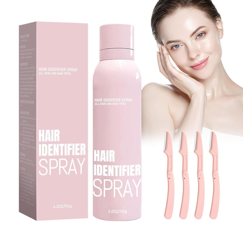 Spray identificador de cabelo SIXCAR para barbear o rosto (1 conjunto)