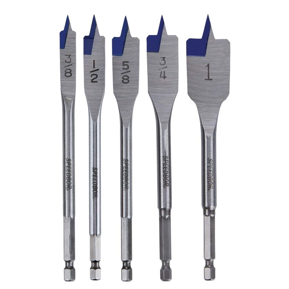 Conjunto de brocas IRWIN SPEEDBOR Spade Wood 5 peças 88885