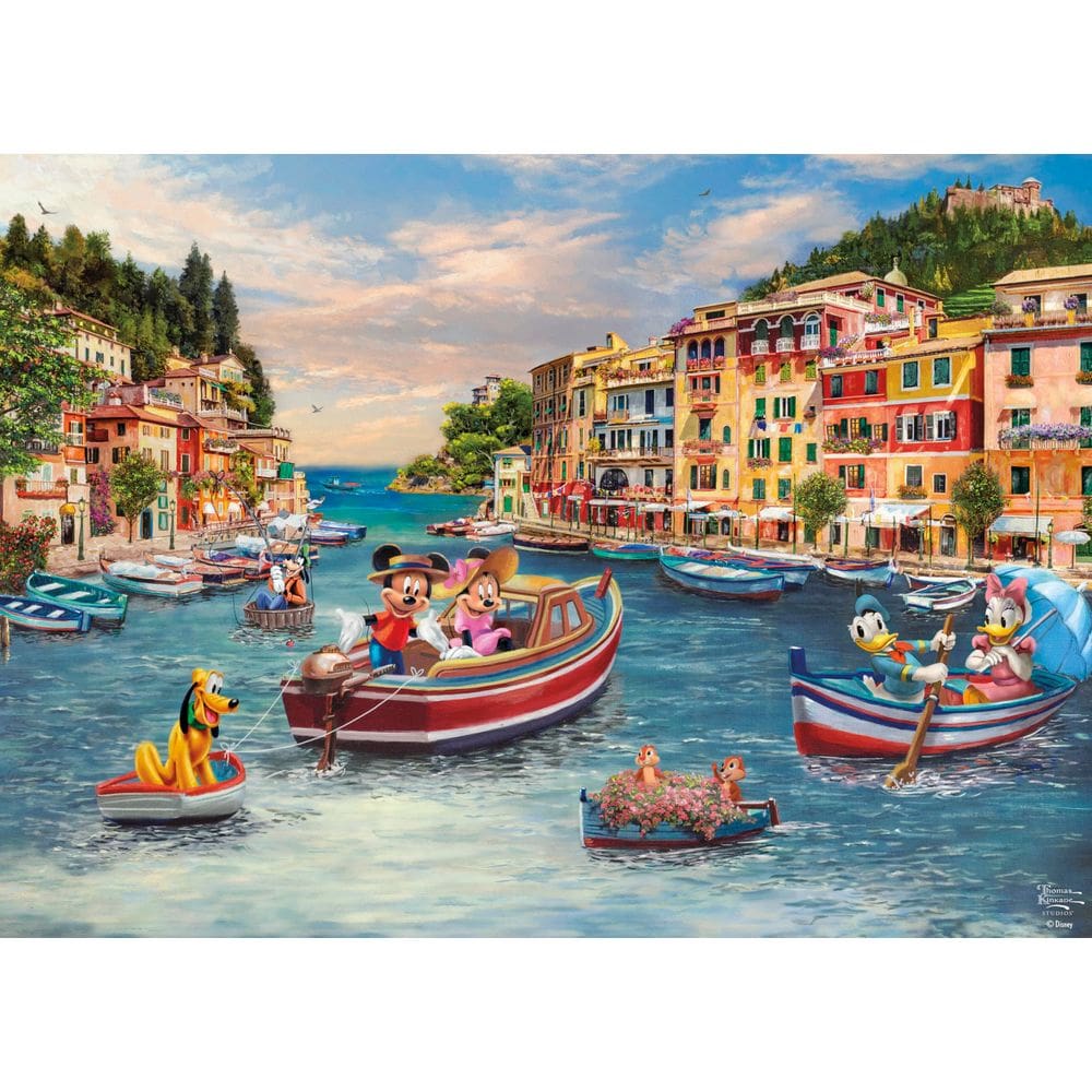 Quebra-cabeça Ceaco Thomas Kinkade Disney Mickey & Minnie