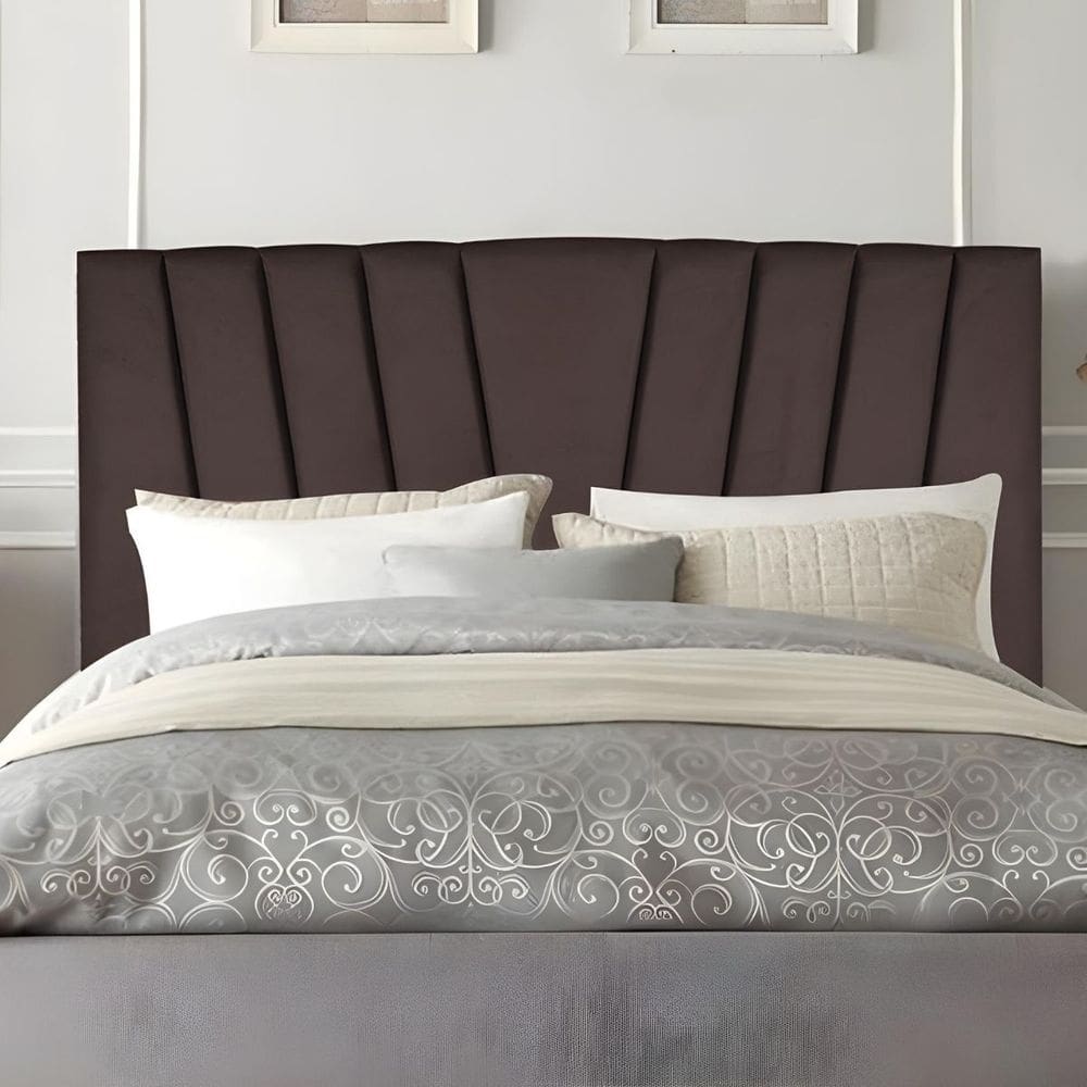Cabeceira Solteiro Cama Box Estofada 90 cm Antonella Linho