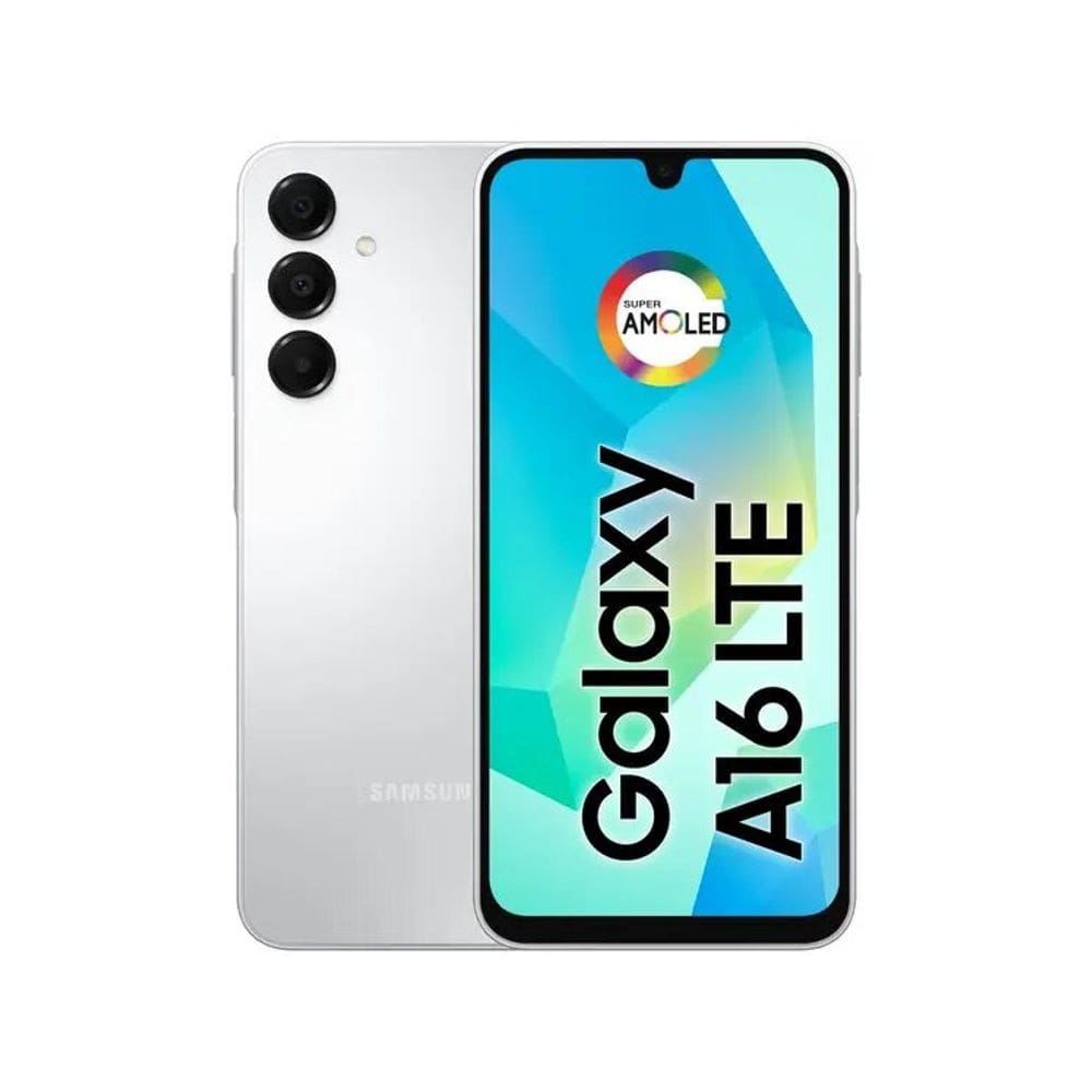 Smartphone Samsung Galaxy A16 256GB - Cinza, 4G, RAM 4GB, Tela 6.7\", Câmera Tripla 50MP + Selfie 13MP