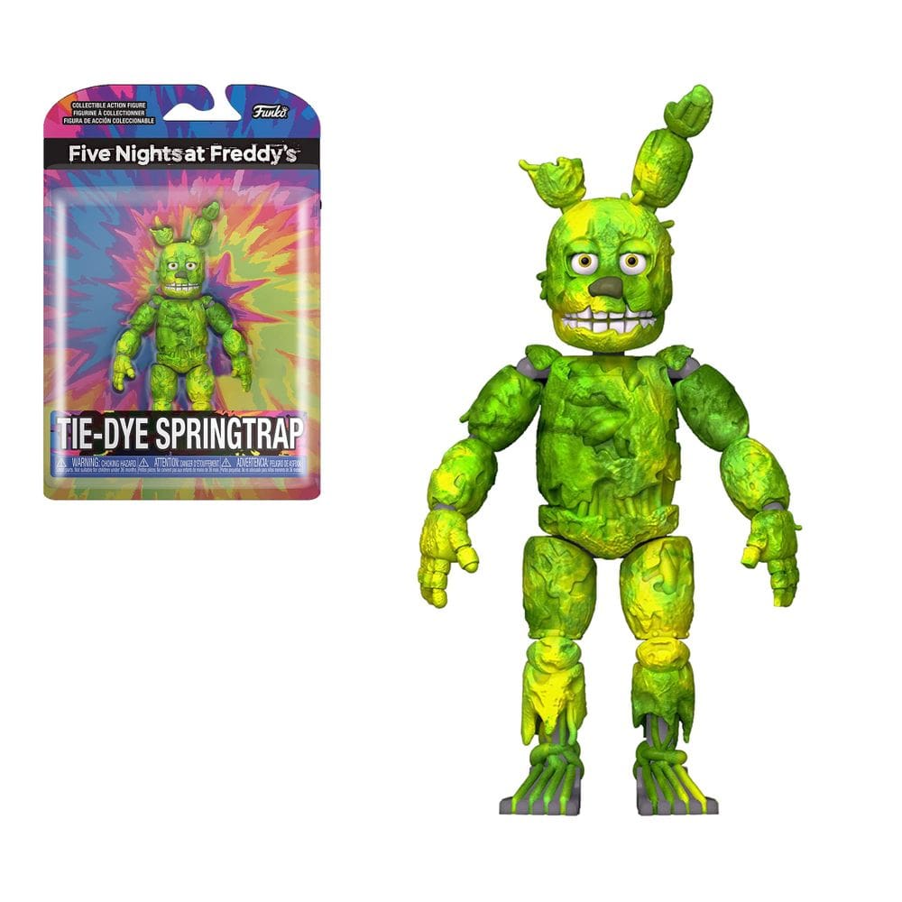 Boneco de ação Funko Five Nights at Freddy`s Springtrap Tie Dye