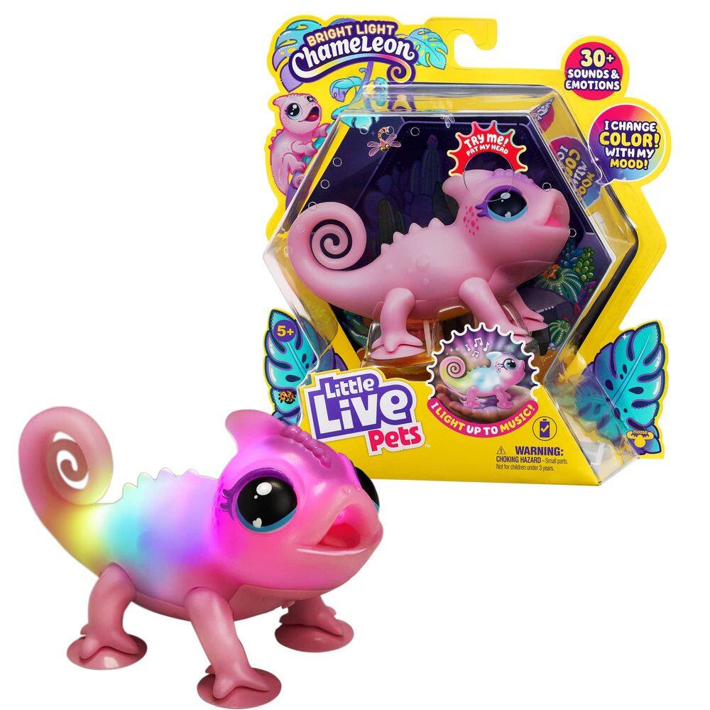 Boneco Little Live Pets Lil` Chameleon S2 - pequeno camaleão