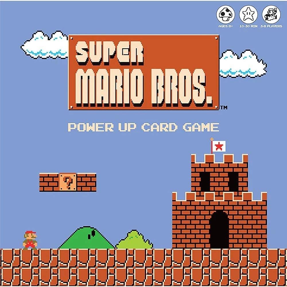 Jogo de cartas Super Mario Bros Power Up | Arte do NES da Nintendo
