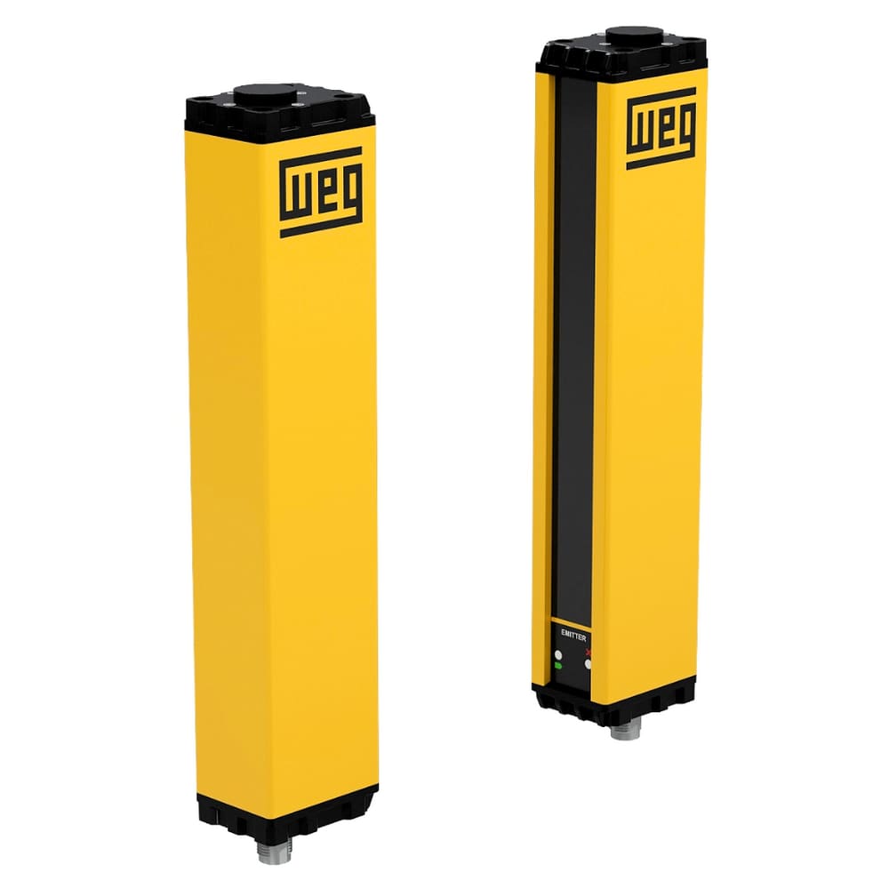 Kit Cortina de Luz LSP29-400 24Vcc com Cabo de Alimentação M12-5V 5 metros