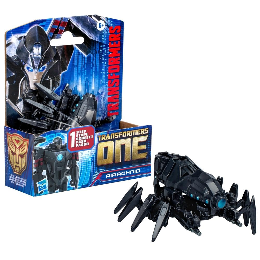 Boneco de ação Transformers One Cog Changer Airachnid 10cm
