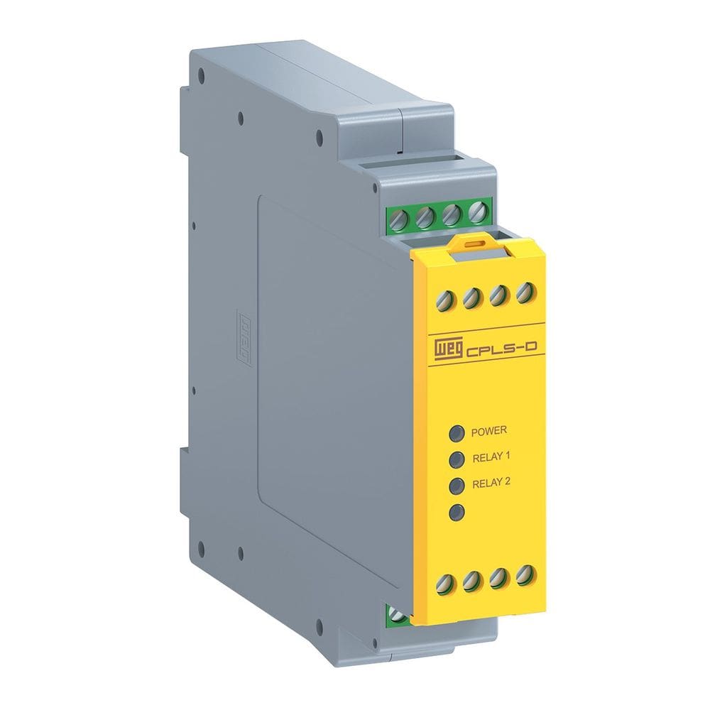 Relé de Segurança Parada de Emergência CPLS-D301 24Vca/Vcc | Cortina de Luz