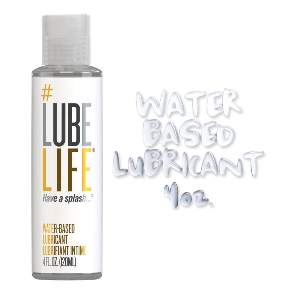 Lubrificante pessoal Lube Life à base de água para homens, mulheres e casais