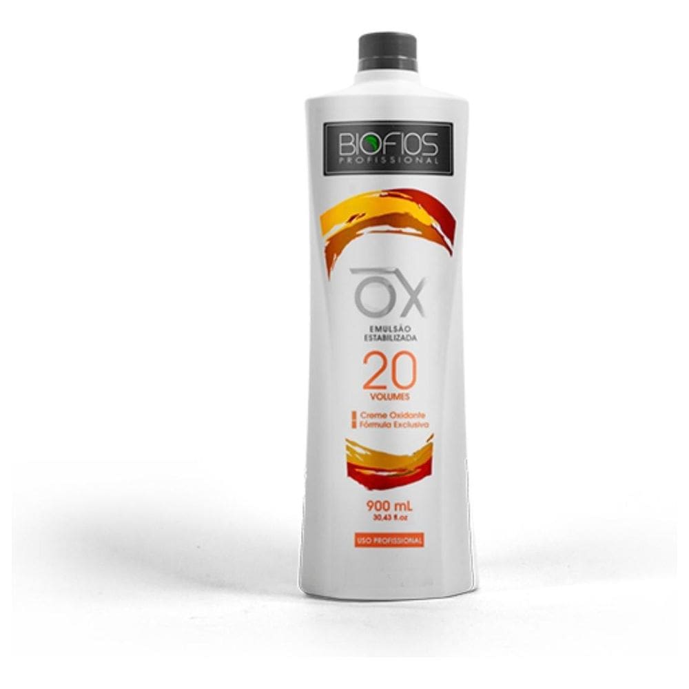 Ox Agua Oxigenada Biofios Profissional 20 Volumes 900Ml