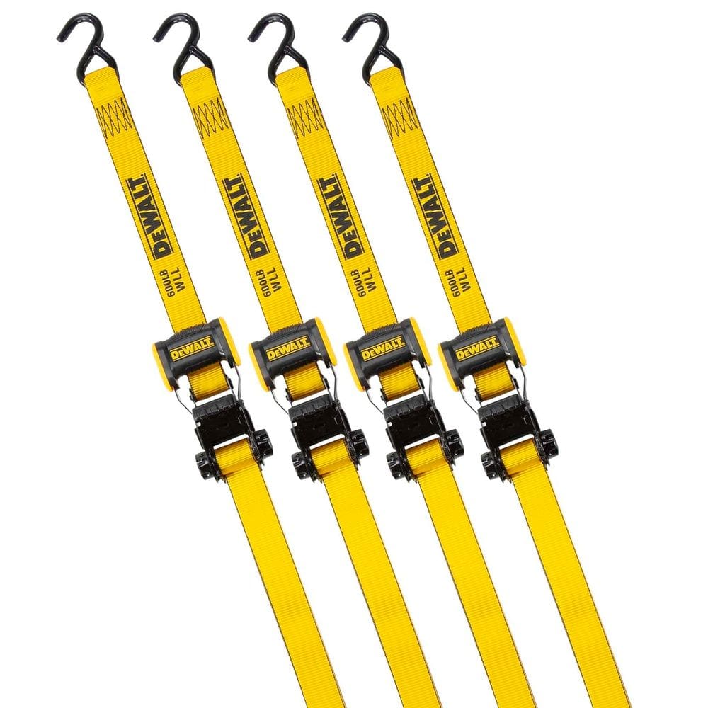 Alças de amarração com catraca DEWALT DXBC18004 1,25 cm x 3,6 m, pacote com 4