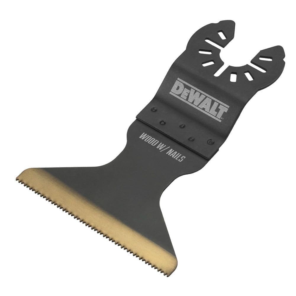 Lâmina de ferramenta oscilante DEWALT revestida com nitreto de titânio 2,5 cm
