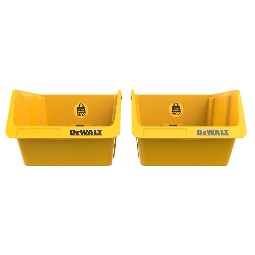 Caixas de plástico DEWALT DWST82813 Armazenamento em oficina com capacidade de 4,5 kg