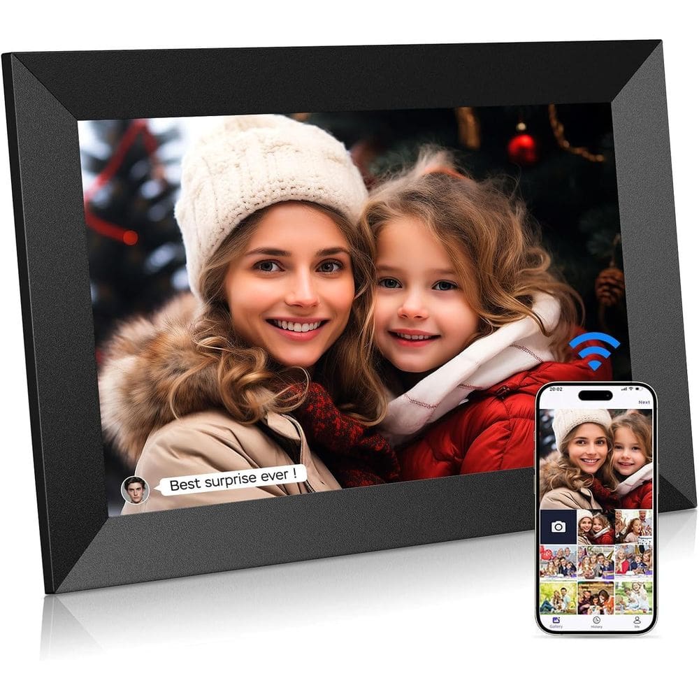 Porta-retratos digital Uhale WiFi HD IPS Touch de 10,1 polegadas