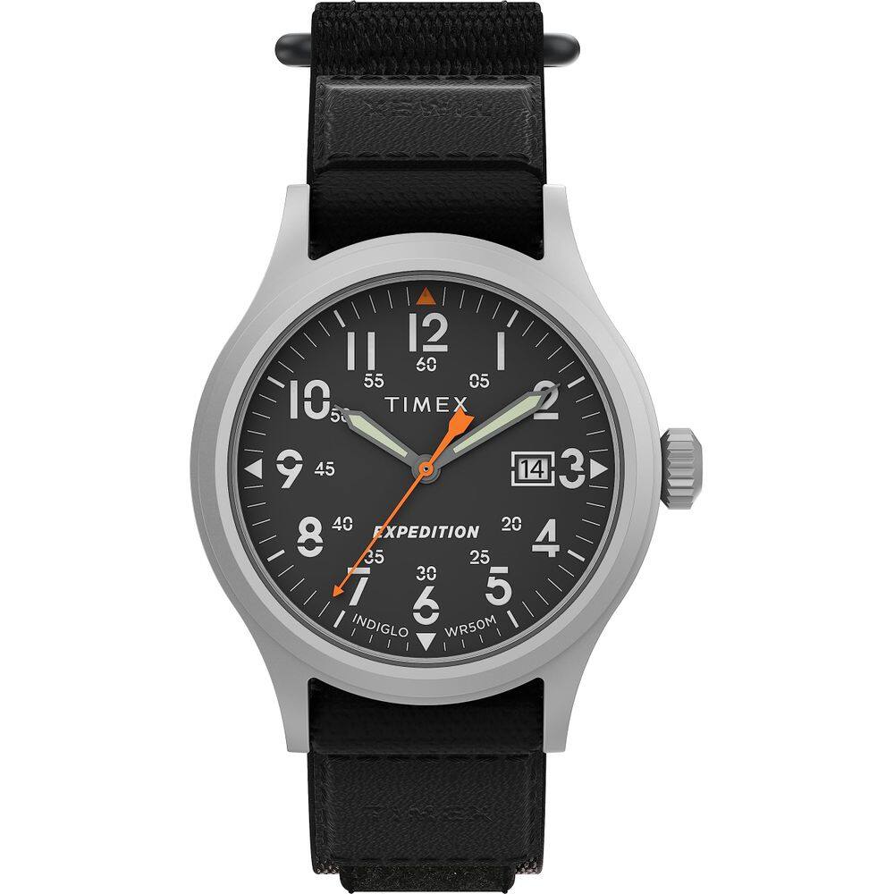 Relógio masculino Timex Expedition Scout 40mm preto Fastwrap
