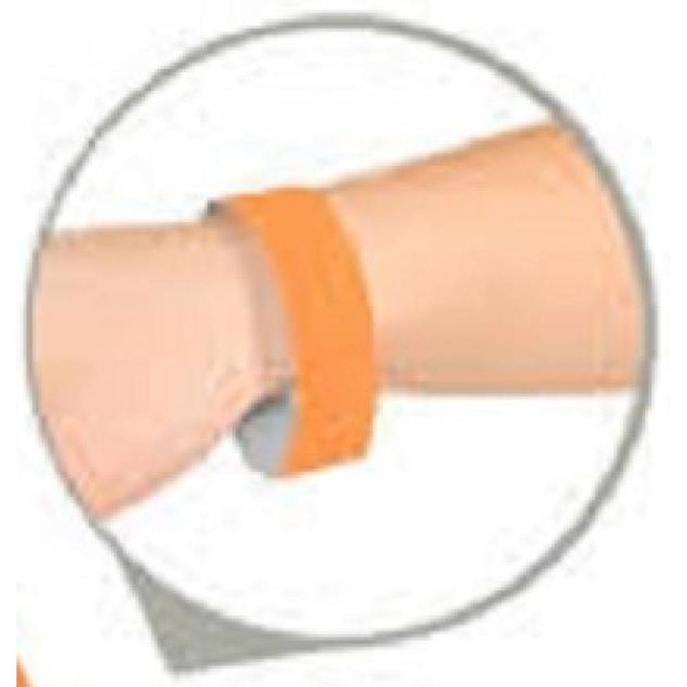 KIT Pulseira Identificação Festa Laranja Fluor Mil Unidades
