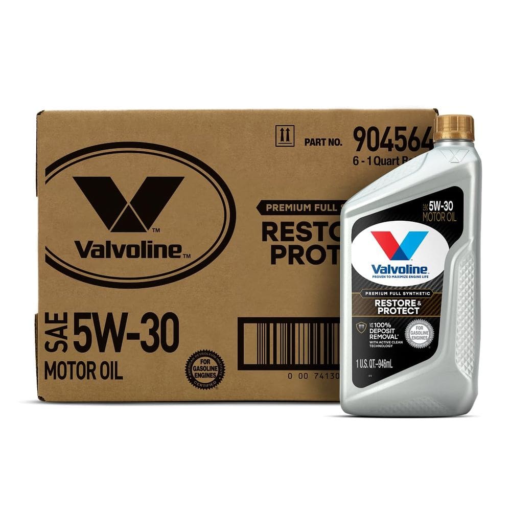 Óleo de motor Valvoline Restore & Protect 5W-30 1L, caixa com 6