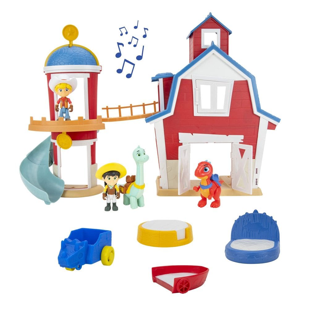 Playset Dino Ranch Clubhouse Large com luzes e som para crianças