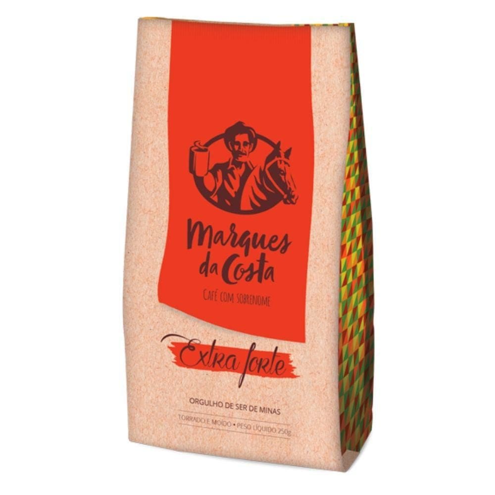 Café Moído Extra Forte 250 Gramas - Marques Da Costa