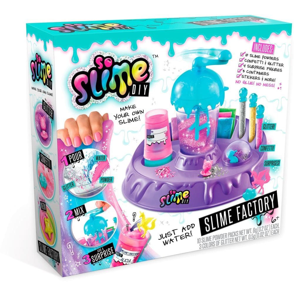 Slime Factory Canal Toys So Slime DIY Make 10 Slimes