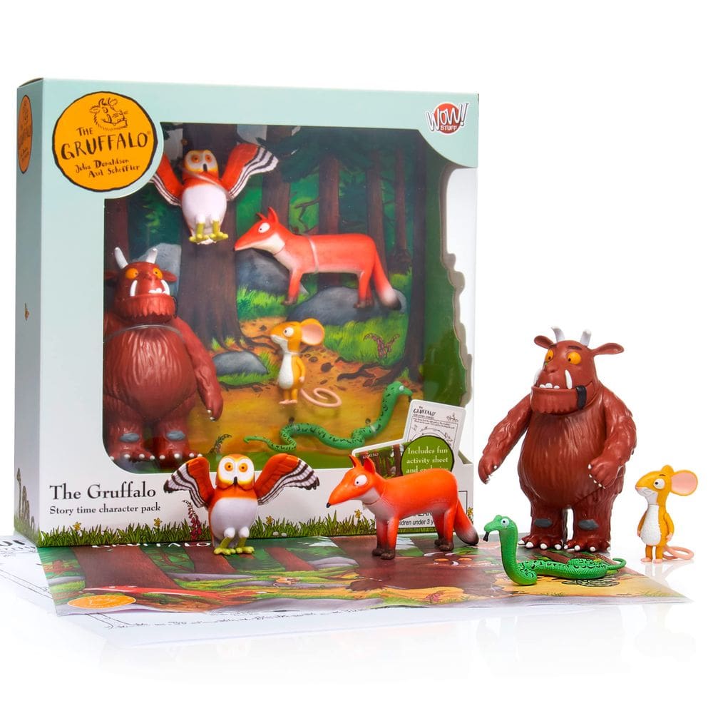 Brinque WOW! STUFF PODS Pacote familiar Stuff The Gruffalo Story Time