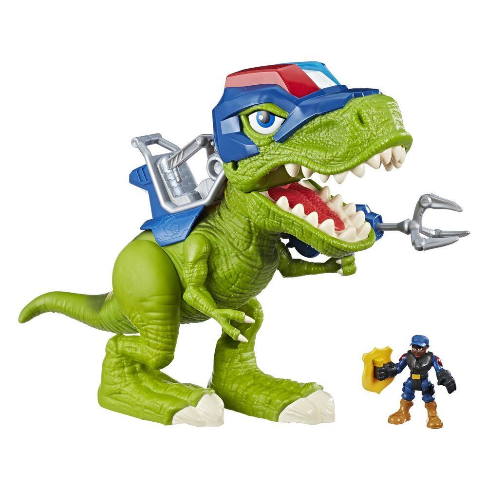 Boneco de ação Playskool Heroes Chomp Squad Troopersaurus