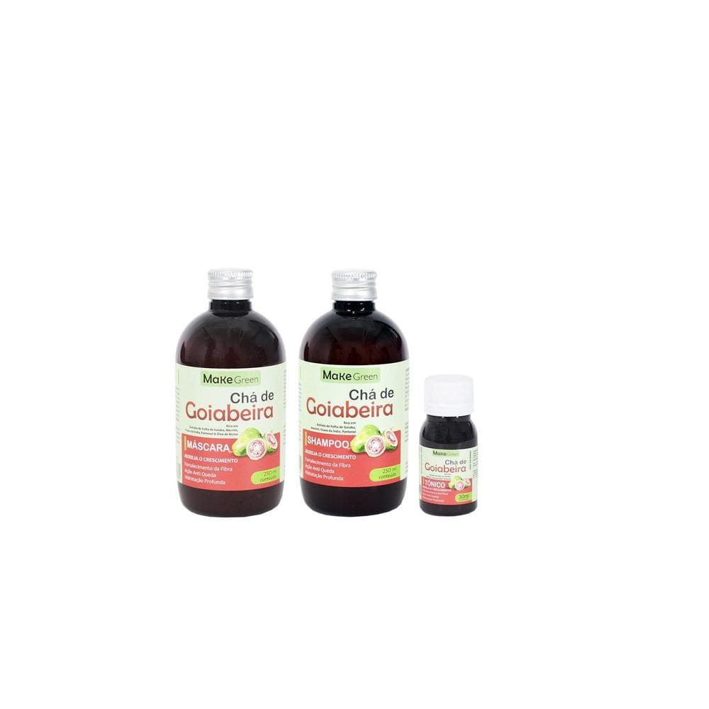 Kit Chá De Goiabeira 250 Ml - Crescimento Capilar