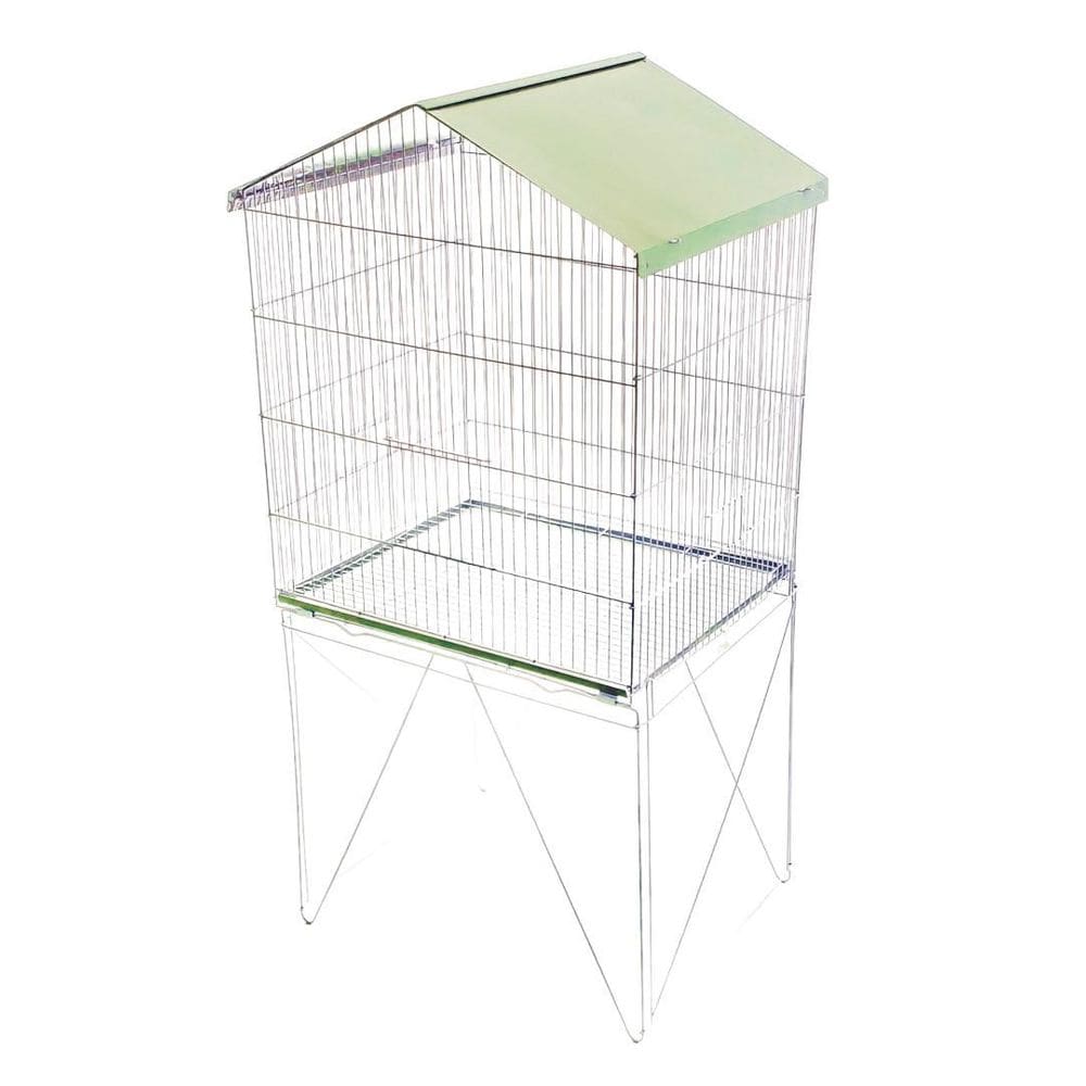 Viveiro Médio p/ Aves - 44cm x 55cm - Cinza
