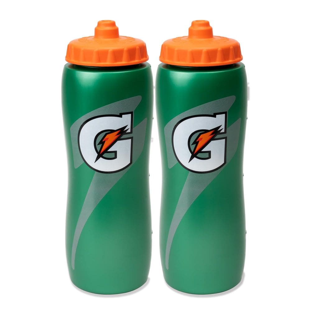 Garrafa para esportes aquáticos Gatorade Squeeze 960 ml, pacote com 2