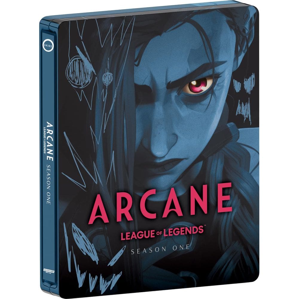 Steelbook Arcane: Primeira Temporada de League of Legends 4K UHD + Blu-ray