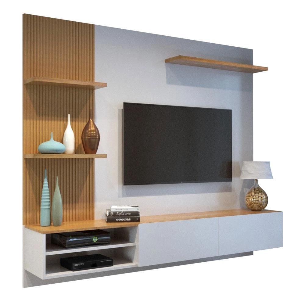 Estante Home Valde Móveis Montana Para Tvs Até 65"